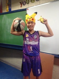 Just like my senior year, my creative costume couldn't have been more eccentric, crazy or unique as wearing a Martian jersey with a Pikachu hat =))