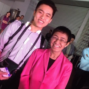 With Maria Ressa, the CEO and founder of Rappler.com and more importantly, one of the greatest Filipino journalists turned entrepreneur!