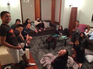 Bonding session with the PennSEM team